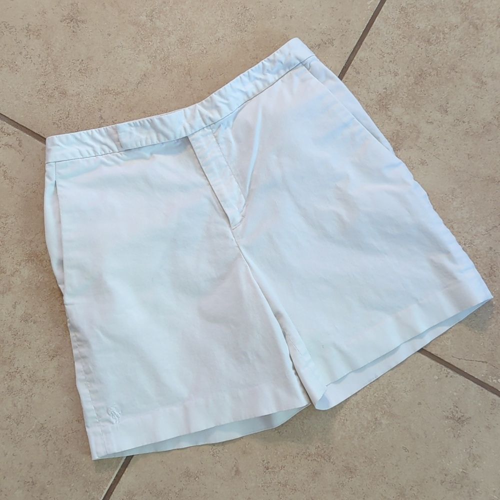 VTG Ralph Lauren Golf White Vintage Classic High Rise Shorts - Size 4